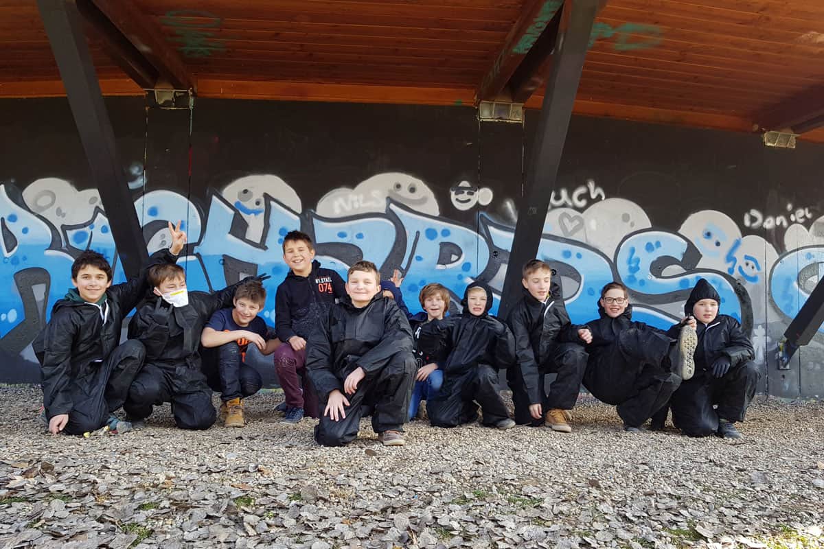 Graffiti Kindergeburtstag Stuttgart "Richards Crew"