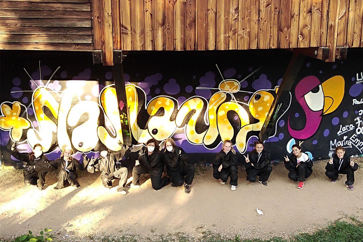 zum 12. Geburtstag von Luise haben wir von Graffiti Stuttgart mit Ihr und Ihren Gästen einen coolen Graffiti Kindergeburtstag gefeiert.