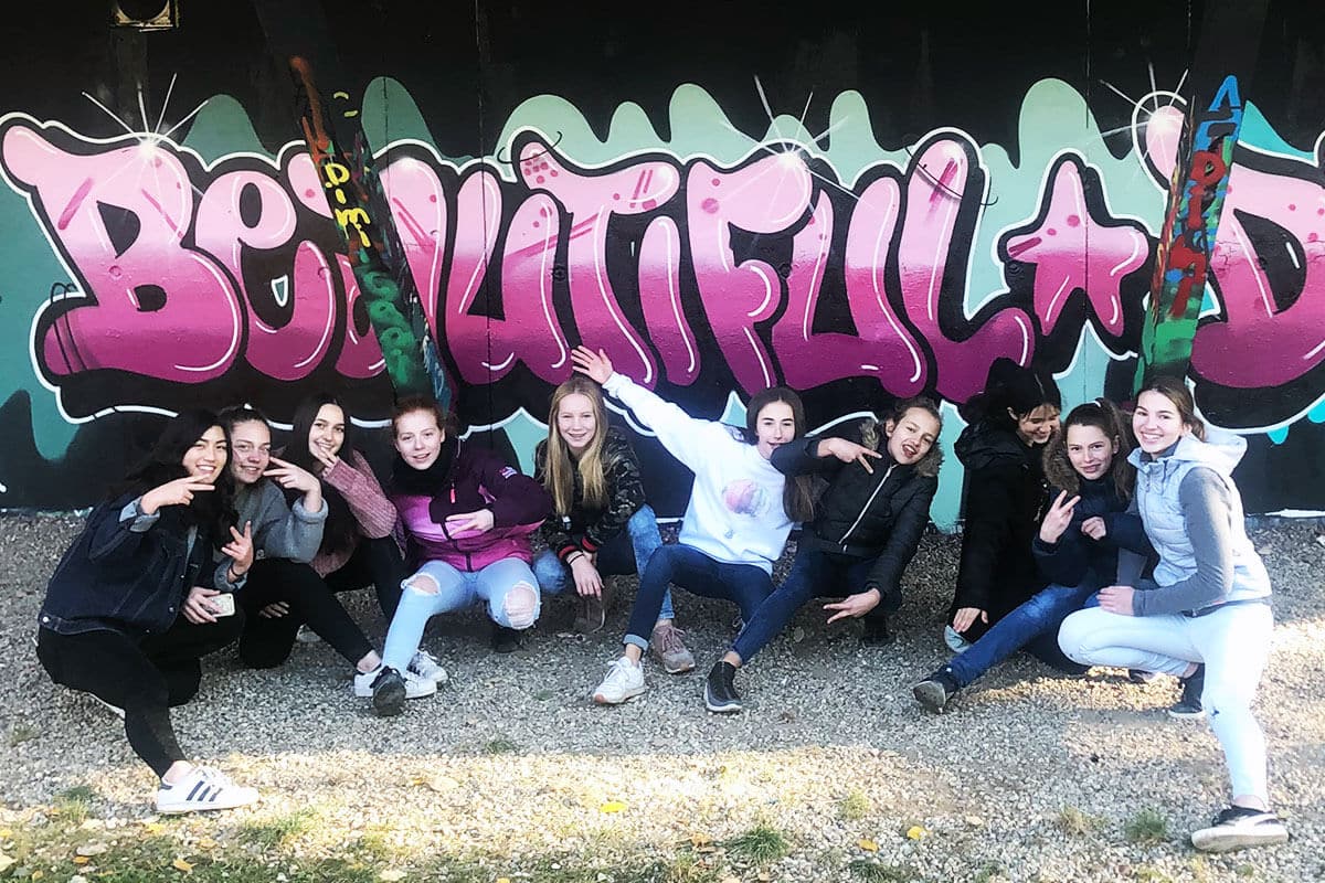 Graffiti Kindergeburtstag Stuttgart Caroline
