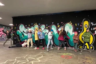 Feiern Sie den 9. Geburtstag von Sulina in Stuttgart mit einem Graffiti-Workshop! Kreativer Spaß und personalisierte Kunst in der Hall of Fame Bad Cannstatt.